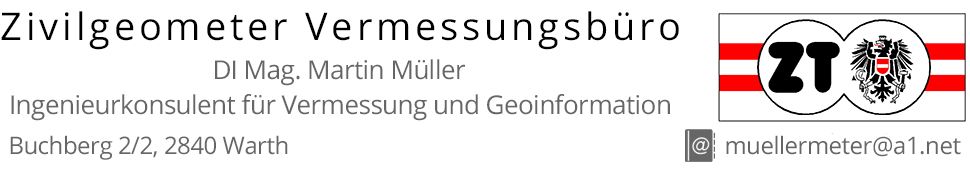 Zivilgeometer DI Mag. Martin Müller